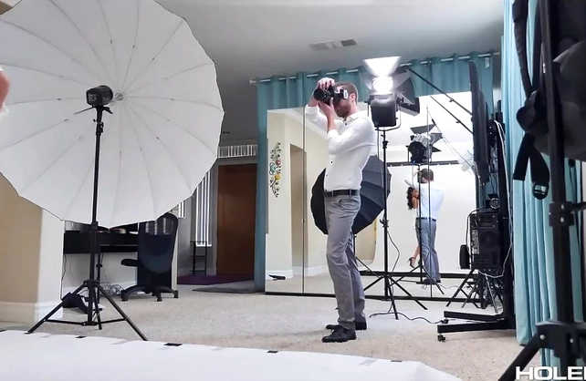 Sexy girl wanted me to make her into a famous model, so I fucked her tight ass to make it happen