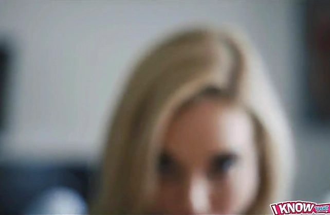 As soon as I woke up my blonde nympho girl was all over my dick