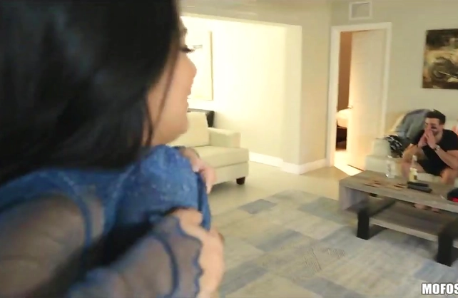 Girls’ boyfriends are too distracted by the big game to notice that they are horny