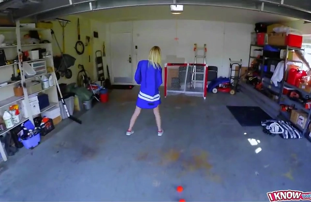My girlfriend sucks at sports, but rocks at sucking and riding my dick
