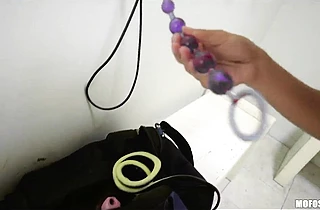 I seduced my sexy black roomie after she pranked on me in the shower!
