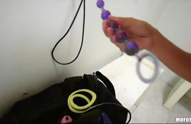 I seduced my sexy black roomie after she pranked on me in the shower!