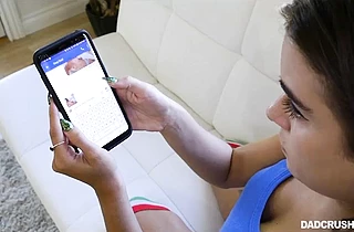 Fucking my sexy stepdaughter after sending me her nude pictures by mistake!