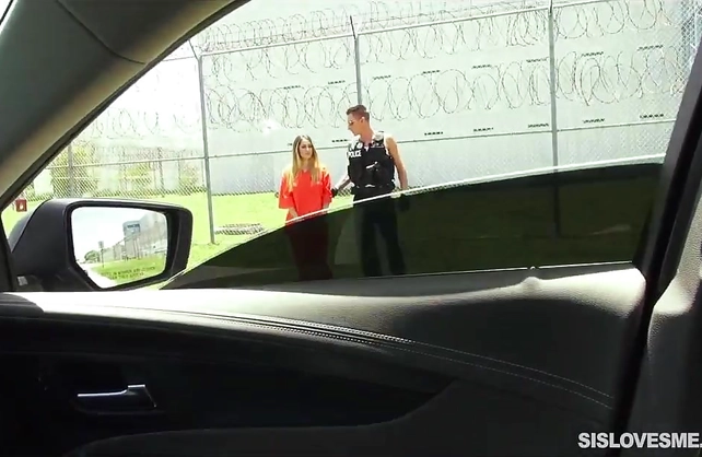 My sister just got bailed out of jail and she can’t wait to suck and fuck my dick!