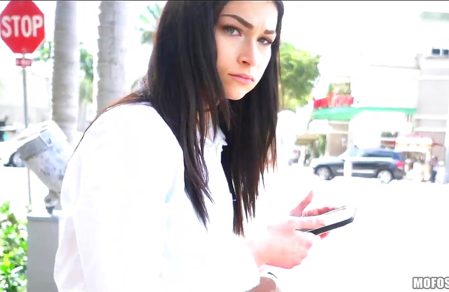 C’mon, stick your cock in me and fuck me quickly before anyone sees us out here