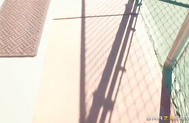Sexy skater girl rides the security officer’s cock to get her board back