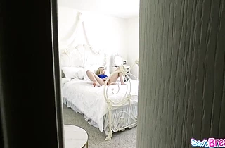 I caught my stepsis masturbating in her bedroom and just fucked her