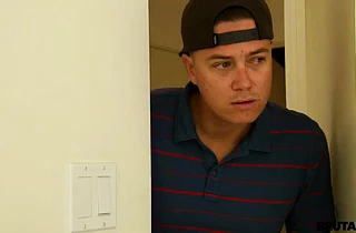 My step brother brutally fucked me after I caught him sniffing my panties