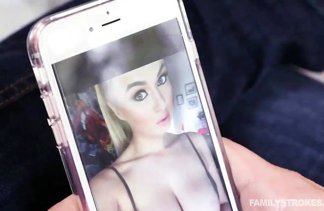 Banging my hot stepsister after seeing her nude selfies on her phone