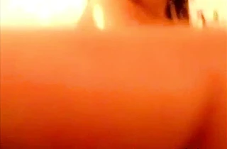 This ebony bitch masturbates in the shower knowing that she is filmed