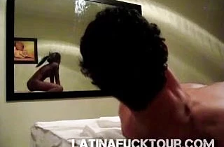 Amateur ebony bitch gets her pussy destroyed and loves it from behind