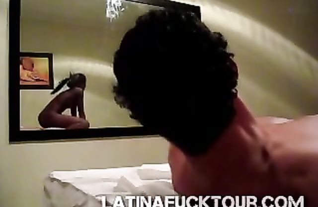 Amateur ebony bitch gets her pussy destroyed and loves it from behind