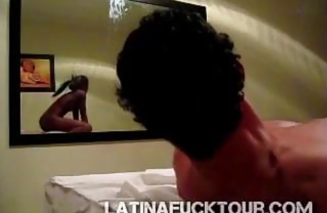 Amateur ebony bitch gets her pussy destroyed and loves it from behind