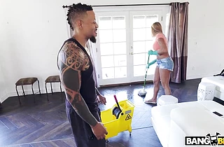 Man pays maid to take T-shirt off and clean up with naked twins