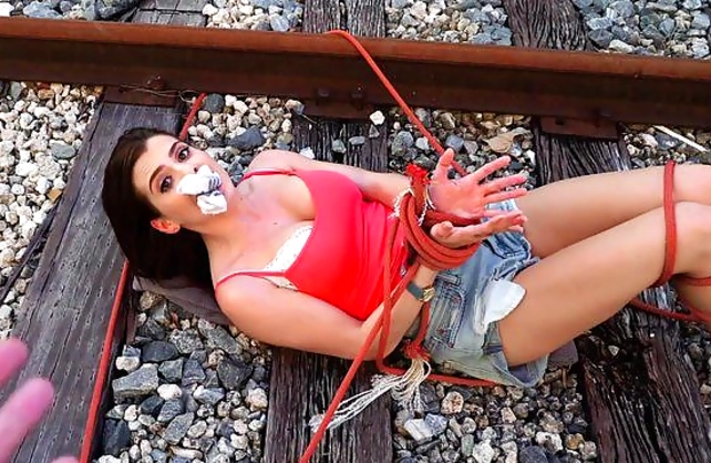 Lucky stud saves hot girl and she returns the favor with naked sex