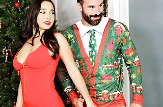 Titillating girl can see with naked eye bearded young man won't deny sex