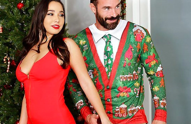 Titillating girl can see with naked eye bearded young man won't deny sex