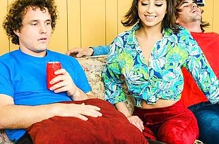 Lovelace has the cunning attack and figures out a way to make it with naked girl