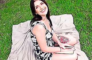 Excellent girl stops reading to be fucked in naked pussy on the loan
