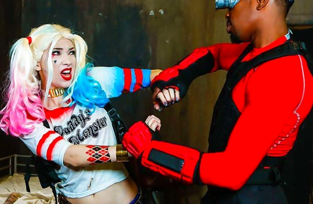 Deadshot forced to have naked sex with bizarre partner in small bed