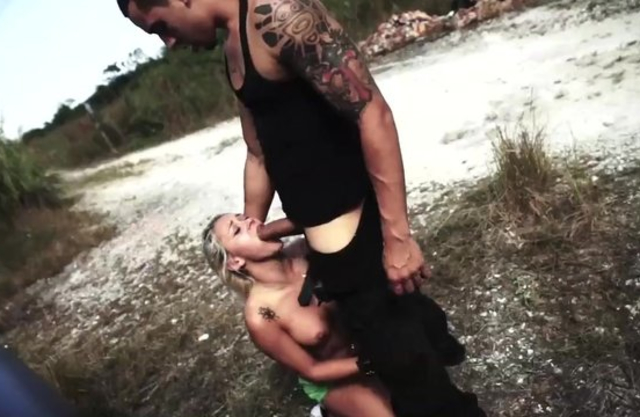 Driver isn't happy with girls who have no money so he fucks naked bitches