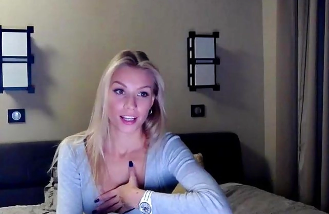 Young sweetie flirts online showing off her amazing tits and teasing a horny dude