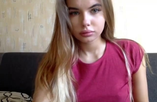Beautiful teen not shy to masturbate naked pussy in front of camera