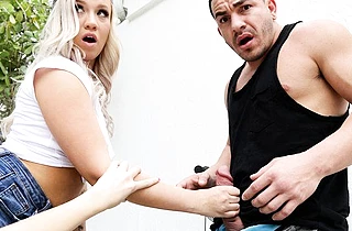 Ravishing blonde girls try naked threesome and they like it so much