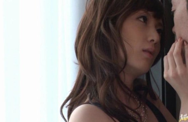 Small-tittied girl from Japan will reach orgasm if naked guy fucks her well