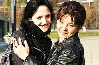 Lesbian girlfriends think life is wonderful when lick naked pussies