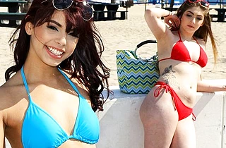 Latina babe invites chubby GF at her home to have naked lesbian sex