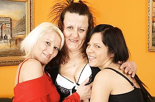After a few drinks whores are naked and going to know each other much closer