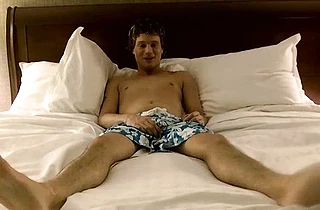 Shy boy doesn't need sexy naked girls cause he loves to masturbate