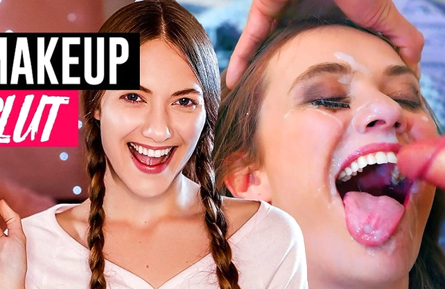 Make up vlogger turns into a cum slut, Look at her now!