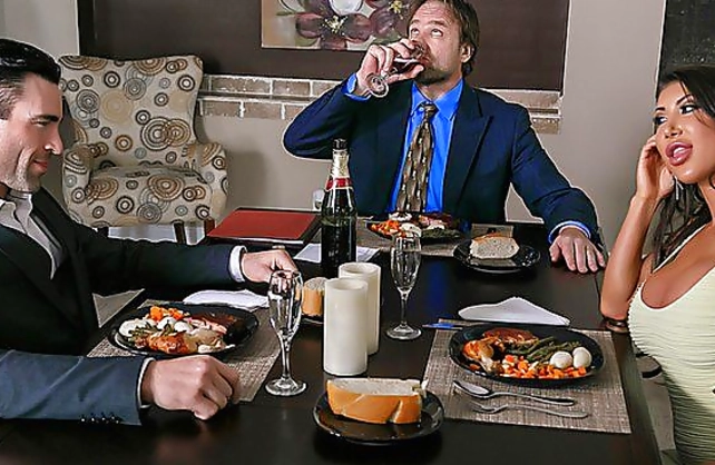 Stallion impales in dining-room naked ex-girlfriend with great body