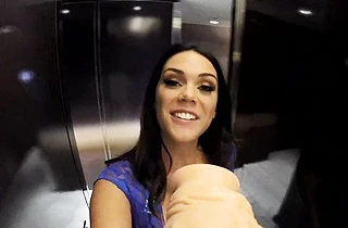 Naked girl with big breasts teases herself using dildo on camera