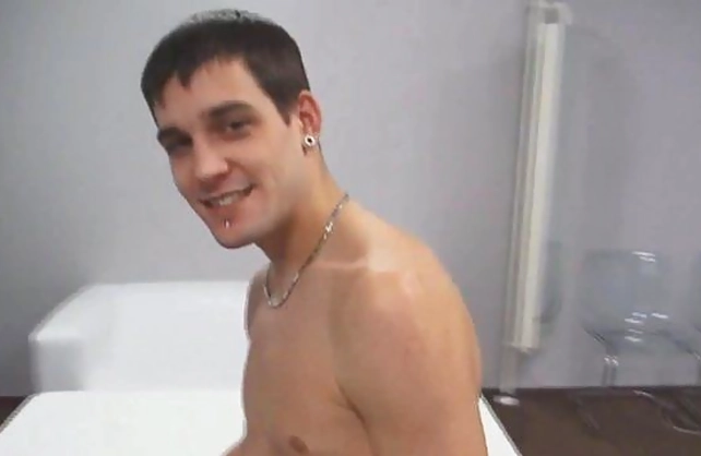 Twink fucks partner and naked women can imagine his cock drilling ass