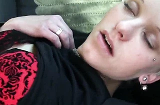 Short-haired gal dreams of modeling but just get nailed naked on camera