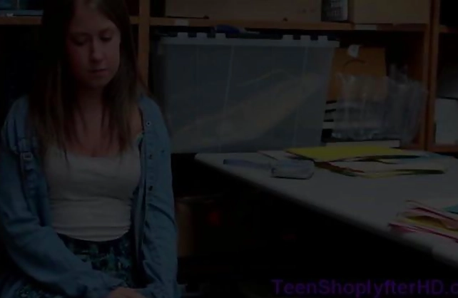 Naked sex is the only way for the teen shoplifter to avoid prison