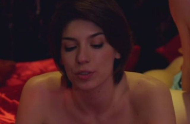 During reality show sexy naked girls swing guys and have a lot of fun