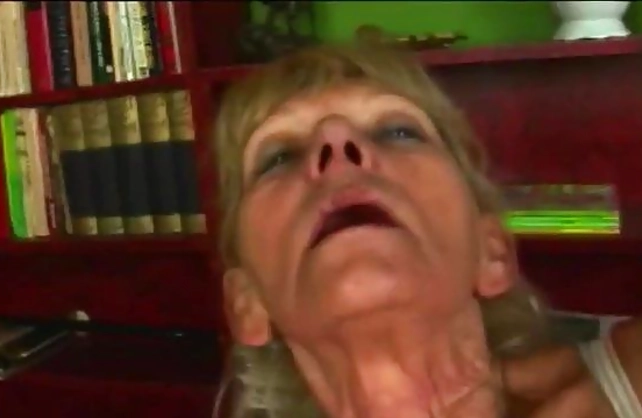 Beautiful granny with hairy muff able to ride rod like naked girl