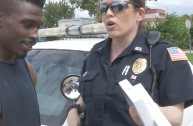 Dick of hot thug is what naked girls in uniform need after hard day