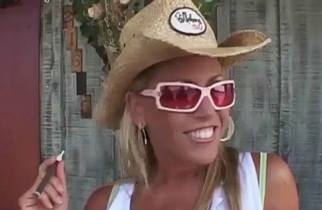 Moving van is a place where a group of men fucks beautiful naked girl