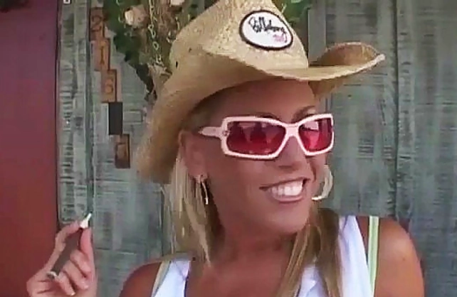 Moving van is a place where a group of men fucks beautiful naked girl