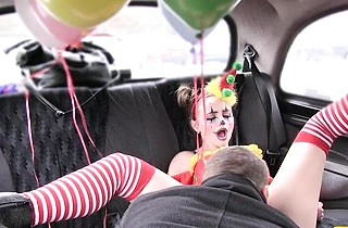 Spontaneous sex with taxi driver makes beautiful naked girl smile again