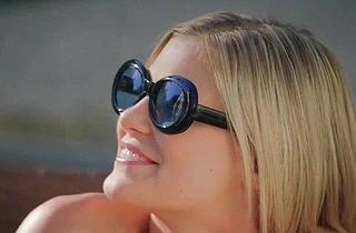 Summer is a beautiful time for naked girl to relax and to be analyzed
