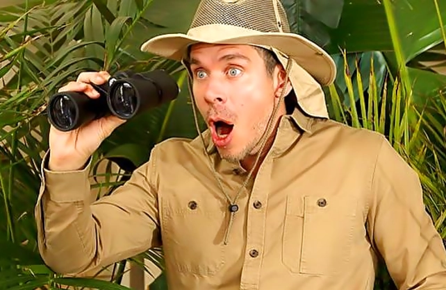 Scout finds a naked girl in the forest and nails her beautiful ass