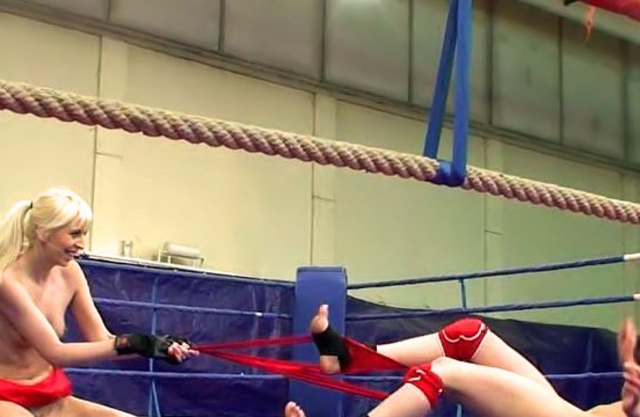 Sexy naked girl cheats on her husband with a rival who wins the fight