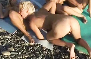 Naked sex partners are very horny and don't pay attention to the camera