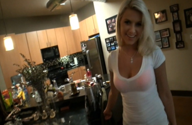 Cute girl gets naked and fucked on bf’s camera